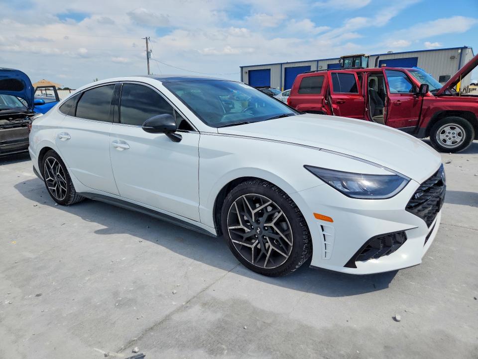 Продажа на аукционе авто 2022 Hyundai Sonata, vin: KMHL14JC4NA227179, номер лота: 55201296
