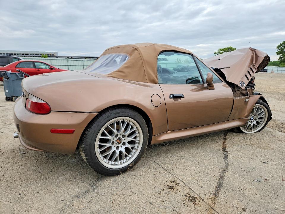 2001 Bmw Z3 მანქანა იყიდება აუქციონზე, vin: WBACN53401LL47562, აუქციონის ნომერი: 54773806