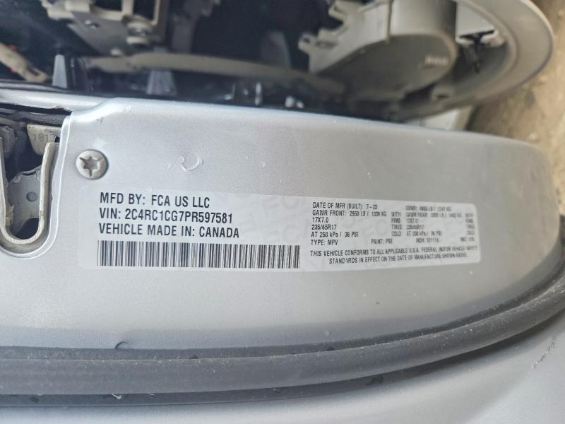 Продаж на аукціоні авто 2023 Chrysler Voyager, vin: 2C4RC1CG7PR597581, номер лоту: 53238616