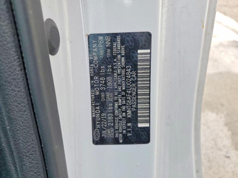53021996 :رقم المزاد ، KMHTG6AF4LU024843 vin ، 2020 Hyundai Veloster مزاد بيع