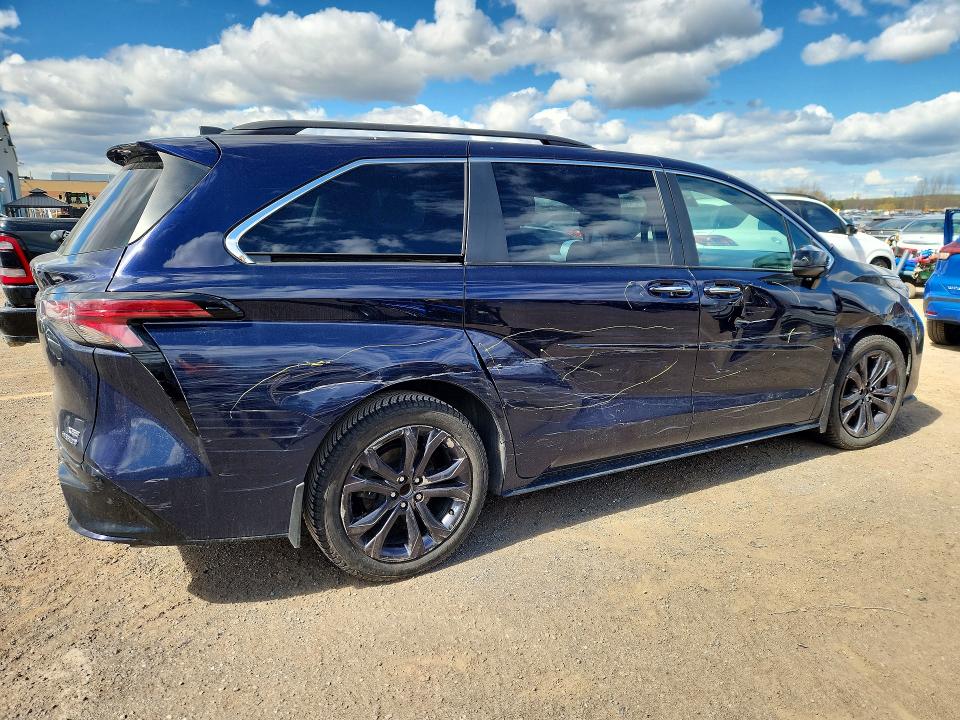 Продаж на аукціоні авто 2022 Toyota Sienna, vin: 5TDGRKEC5NS093265, номер лоту: 52068286