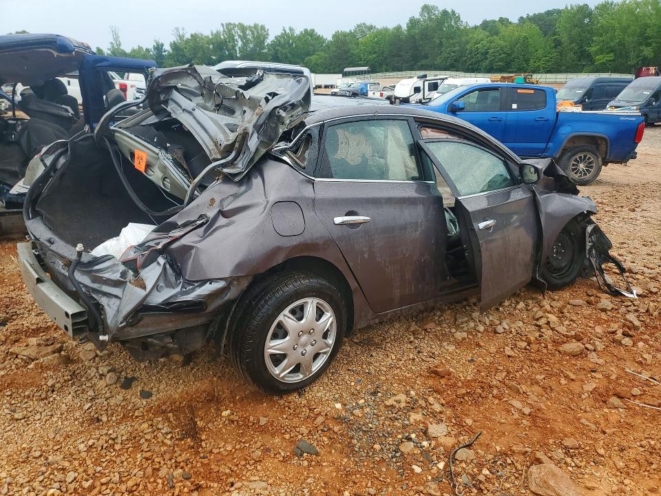 52555806 :رقم المزاد ، 3N1AB7AP0KY352123 vin ، 2019 Nissan Sentra مزاد بيع