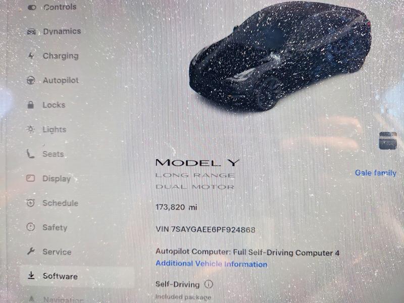 Продажа на аукционе авто 2023 Tesla Model Y, vin: 7SAYGAEE6PF924868, номер лота: 52263196