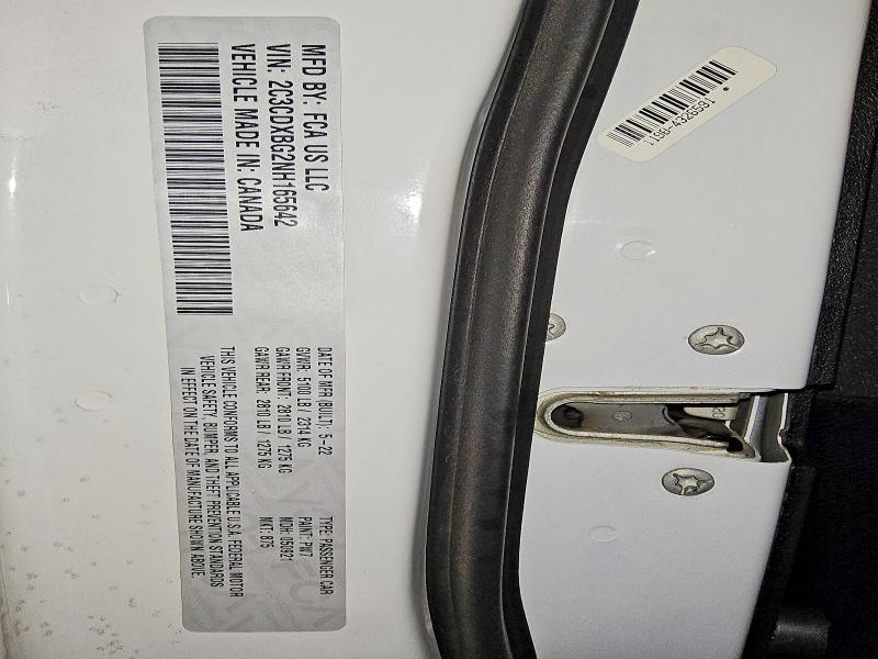 Продаж на аукціоні авто 2022 Dodge Charger, vin: 2C3CDXBG2NH165642, номер лоту: 53767616
