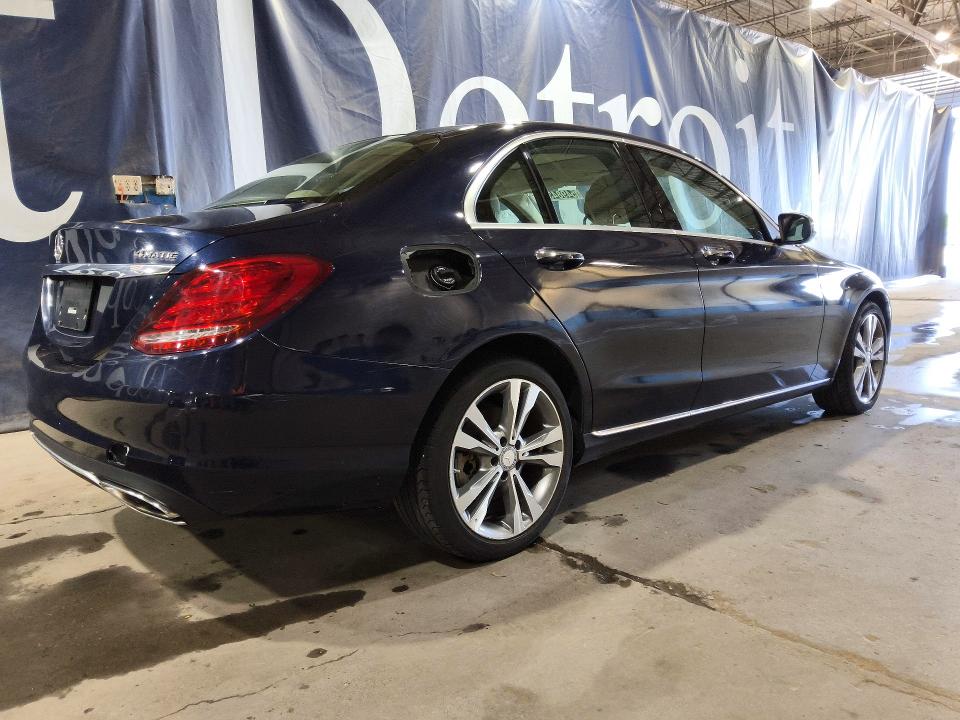 54984326 :رقم المزاد ، 55SWF4KB2FU079162 vin ، 2015 Mercedes-benz C مزاد بيع