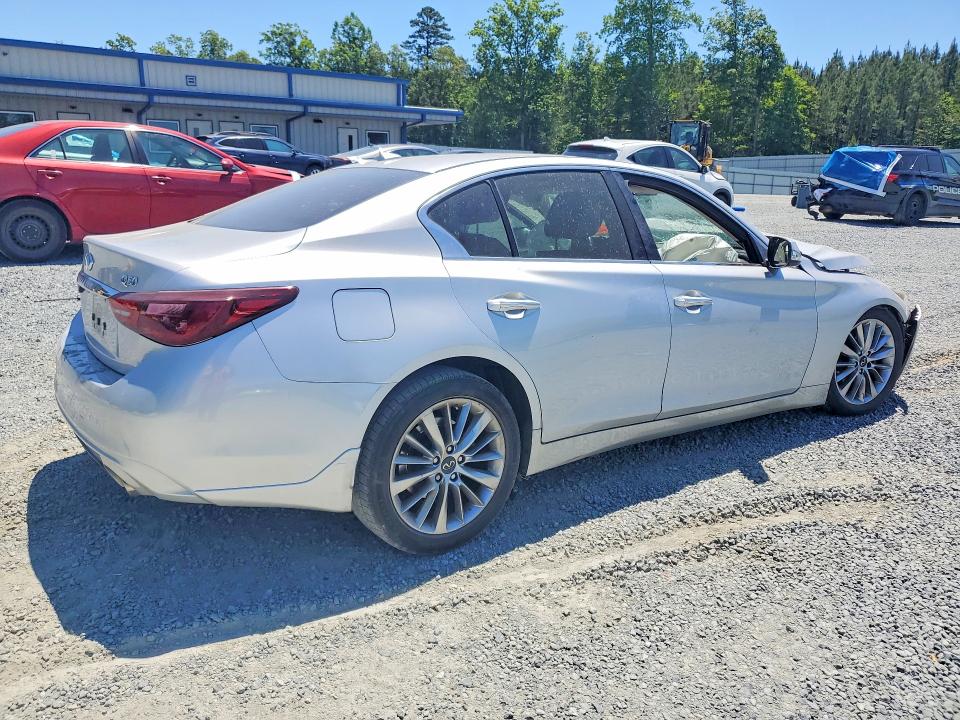 53819866 :رقم المزاد ، JN1EV7AP9LM200550 vin ، 2020 Infiniti Q50 مزاد بيع