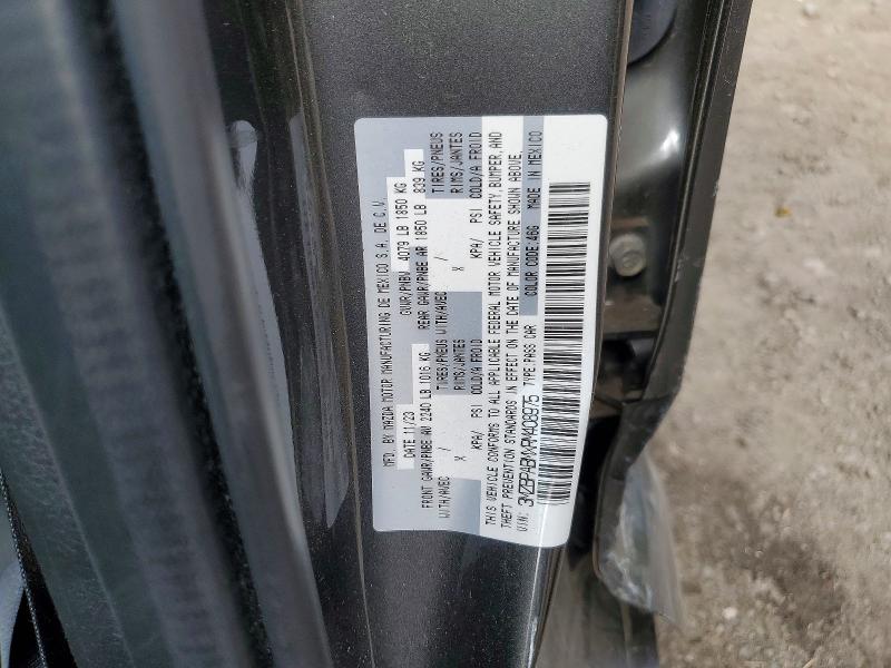 2024 Mazda 3 მანქანა იყიდება აუქციონზე, vin: 3MZBPABMXRM408975, აუქციონის ნომერი: 55006666