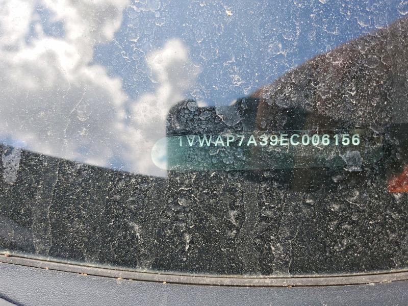 53431016 :رقم المزاد ، 1VWAP7A39EC006156 vin ، 2014 Volkswagen Passat مزاد بيع