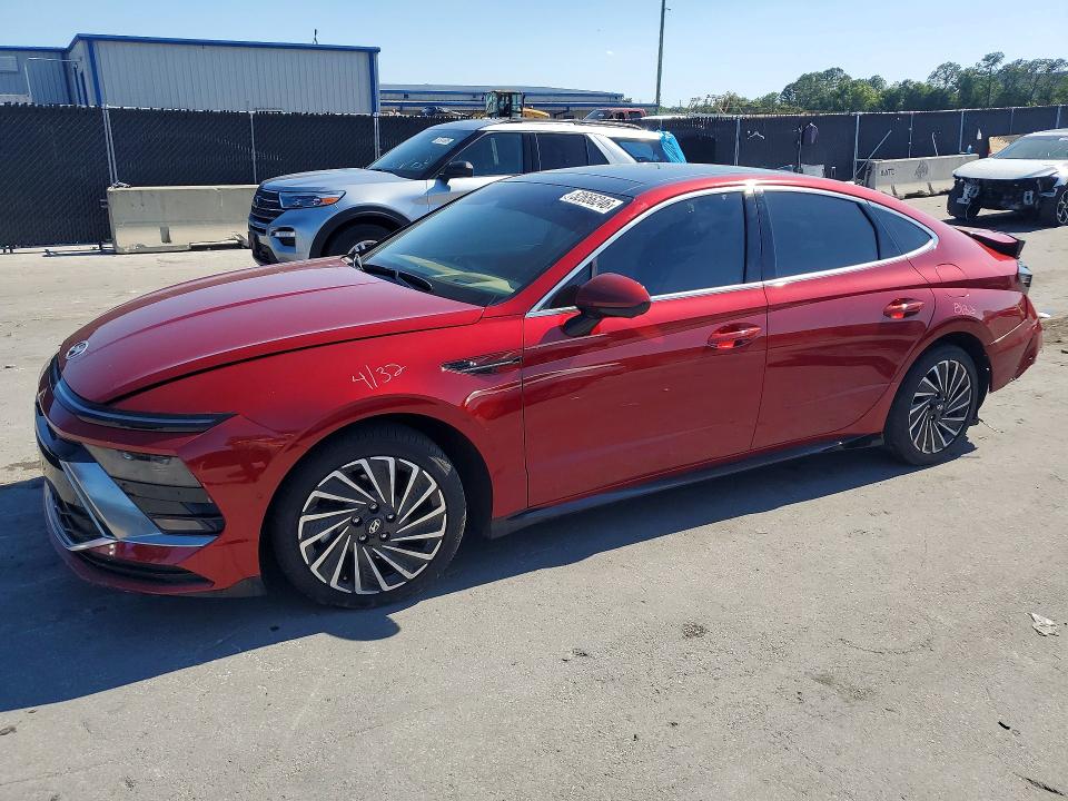 2024 Hyundai Sonata Hybrid მანქანა იყიდება აუქციონზე, vin: KMHL54JJ1RA096527, აუქციონის ნომერი: 52656246