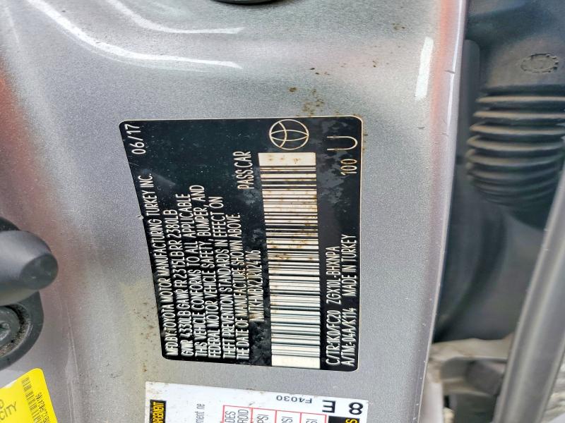 2018 Toyota C-hr მანქანა იყიდება აუქციონზე, vin: NMTKHMBX2JR024106, აუქციონის ნომერი: 55162406