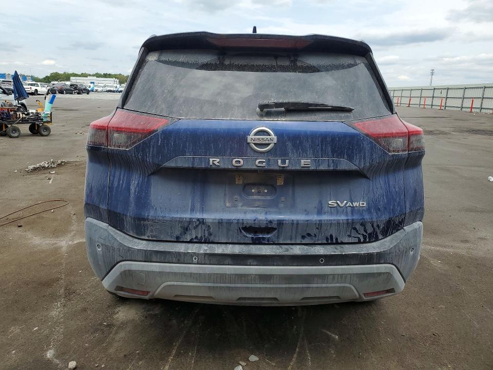 2021 Nissan Rogue მანქანა იყიდება აუქციონზე, vin: 5N1AT3BB1MC708348, აუქციონის ნომერი: 51566046