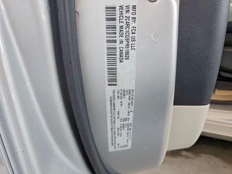 2023 Chrysler Voyager მანქანა იყიდება აუქციონზე, vin: 2C4RC1CG9PR519626, აუქციონის ნომერი: 53187476