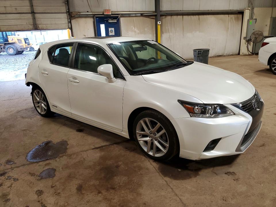 52199266 :رقم المزاد ، JTHKD5BH0F2245938 vin ، 2015 Lexus Ct مزاد بيع