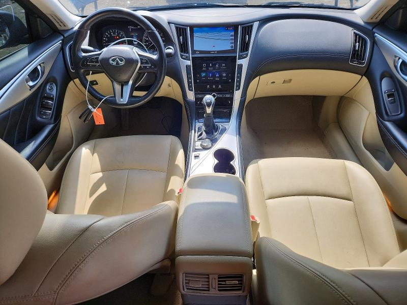53543556 :رقم المزاد ، JN1EV7AR8KM593778 vin ، 2019 Infiniti Q50 مزاد بيع