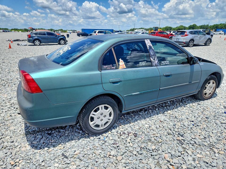Aukcja sprzedaży 2002 Honda Civic, vin: 2HGES16512H558092, numer aukcji: 53435296