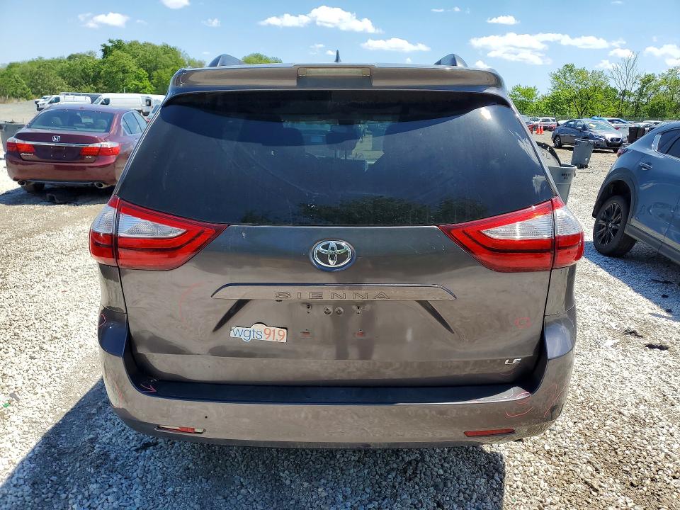 Продажа на аукционе авто 2019 Toyota Sienna, vin: 5TDKZ3DC1KS016423, номер лота: 52818616