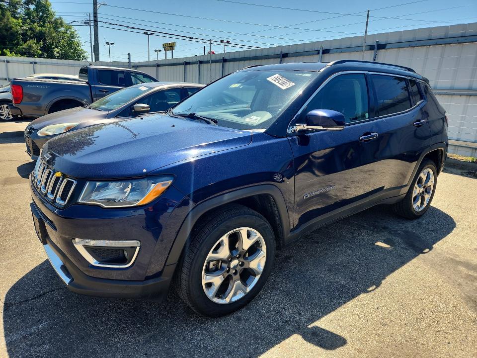 Auction sale of the 2021 Jeep Compass, vin: 3C4NJDCB9MT583488, lot number: 53124116