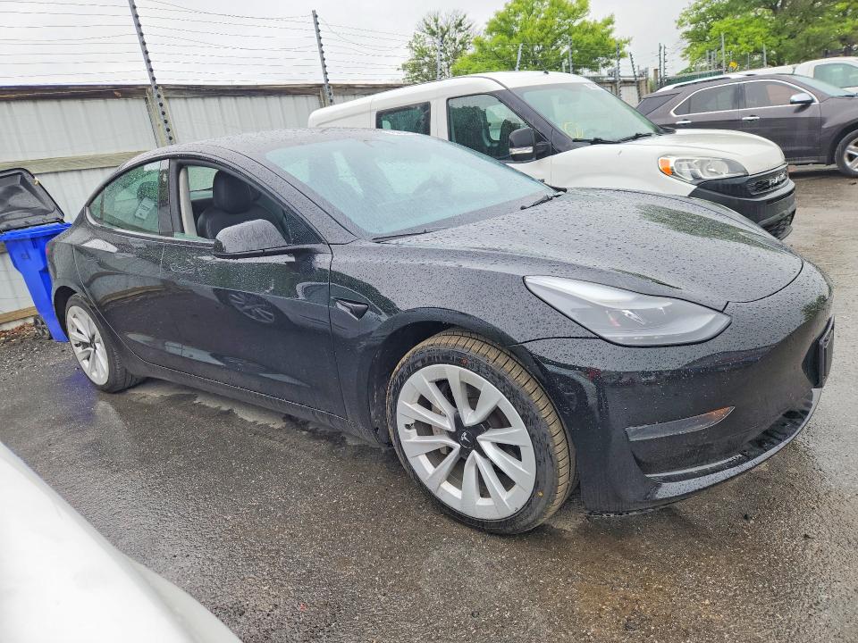 Продаж на аукціоні авто 2022 Tesla Model 3, vin: 5YJ3E1EA2NF289199, номер лоту: 52939596