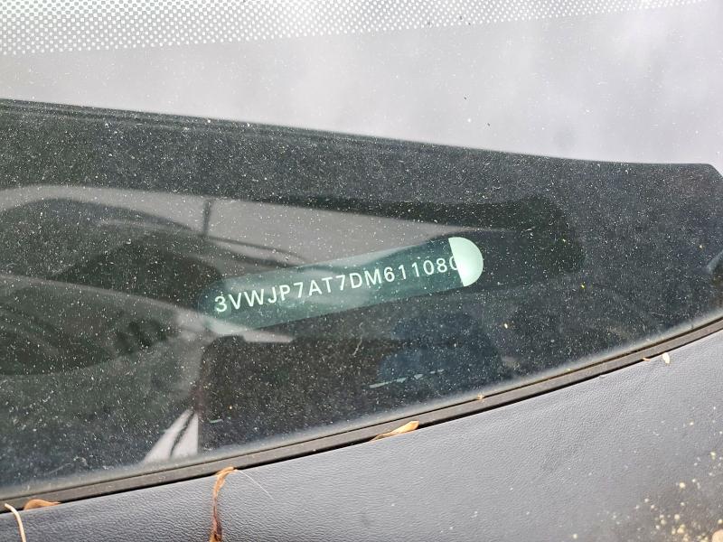 53739696 :رقم المزاد ، 3VWJP7AT7DM611080 vin ، 2013 Volkswagen Beetle مزاد بيع