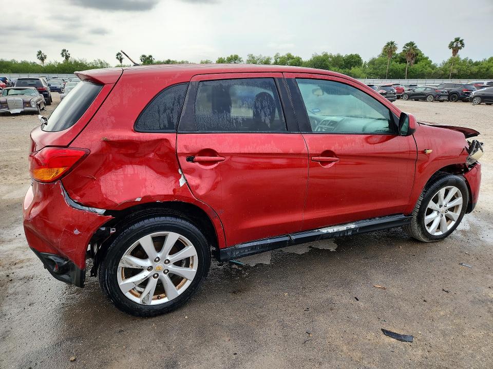 51836746 :رقم المزاد ، 4A4AP3AU5EE015258 vin ، 2014 Mitsubishi Outlander Sport مزاد بيع
