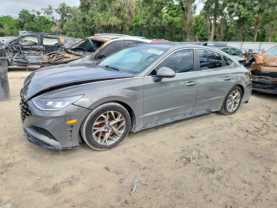 53528396 :رقم المزاد ، 5NPEL4JA2MH092474 vin ، 2021 Hyundai Sonata مزاد بيع