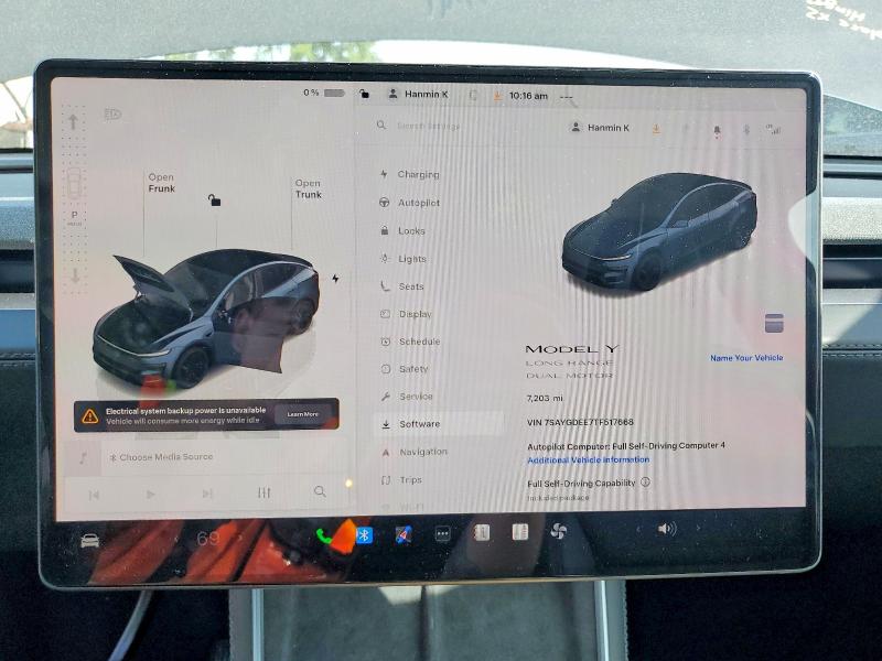 2026 Tesla Model Y მანქანა იყიდება აუქციონზე, vin: 7SAYGDEE7TF517668, აუქციონის ნომერი: 52101536