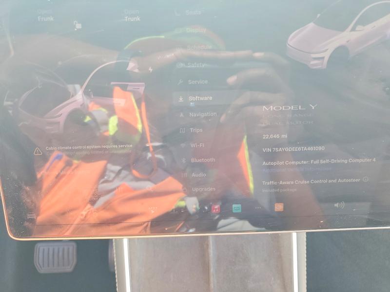 Продажа на аукционе авто 2026 Tesla Model Y, vin: 7SAYGDEE6TA461090, номер лота: 53073006