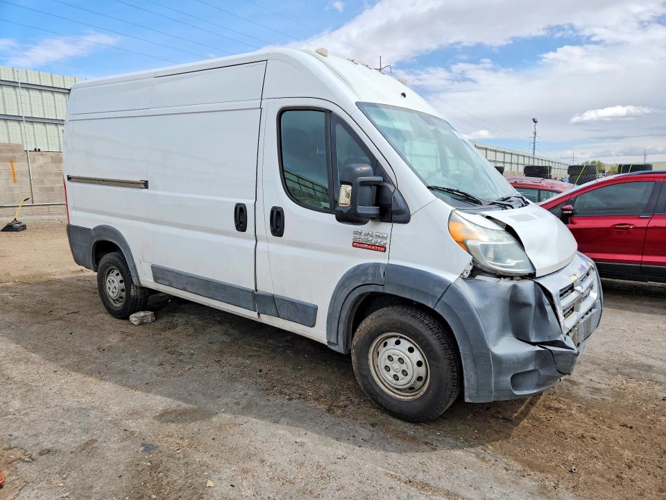 2015 Ram Promaster 2500 მანქანა იყიდება აუქციონზე, vin: 3C6TRVCG1FE519395, აუქციონის ნომერი: 51800356
