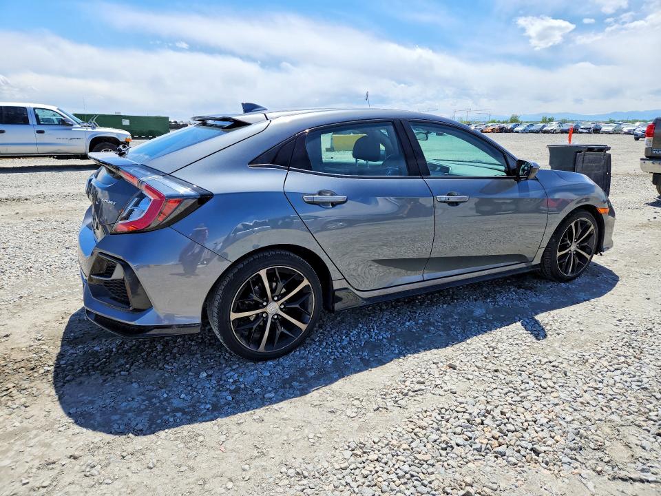 54400396 :رقم المزاد ، SHHFK7H47MU227308 vin ، 2021 Honda Civic مزاد بيع