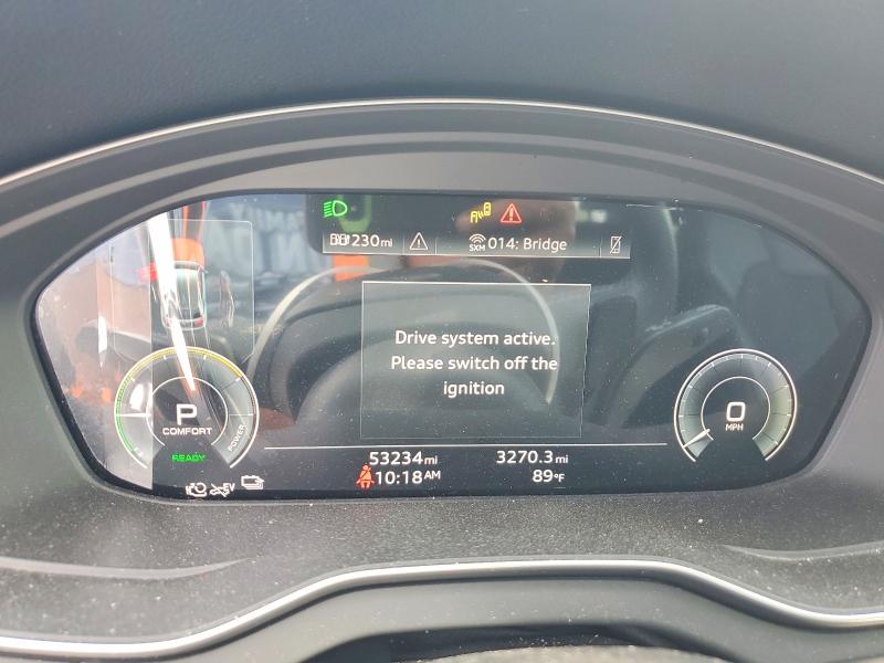 51698846 :رقم المزاد ، WA1E2AFYXM2125370 vin ، 2021 Audi Q5 E مزاد بيع