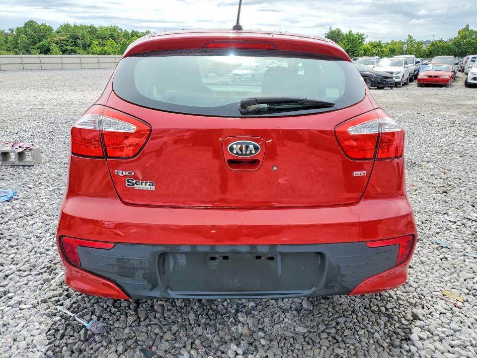 2017 Kia Rio მანქანა იყიდება აუქციონზე, vin: KNADM5A32H6006948, აუქციონის ნომერი: 55356656