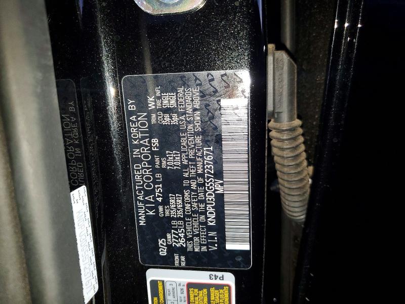 52363896 :رقم المزاد ، KNDPU3DG5S7237671 vin ، 2025 Kia Sportage مزاد بيع