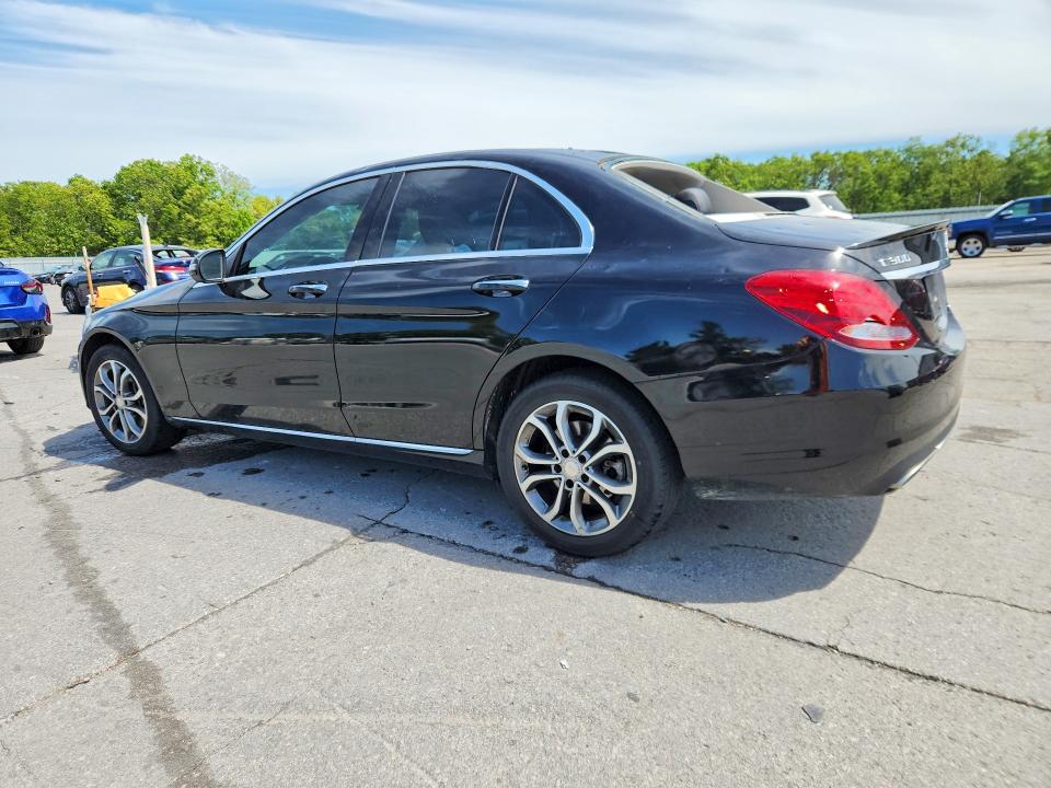52927516 :رقم المزاد ، 55SWF4KB9GU165926 vin ، 2016 Mercedes-benz C مزاد بيع