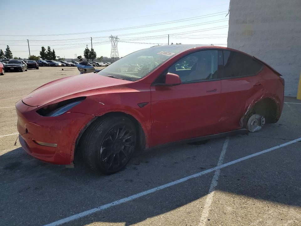 2021 Tesla Model Y მანქანა იყიდება აუქციონზე, vin: 5YJYGDEE2MF285494, აუქციონის ნომერი: 53106236