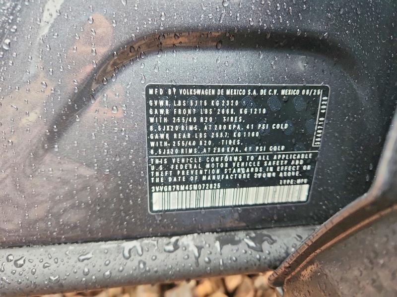 Aukcja sprzedaży 2025 Volkswagen Tiguan, vin: 3VVGR7RM4SM072825, numer aukcji: 54823726