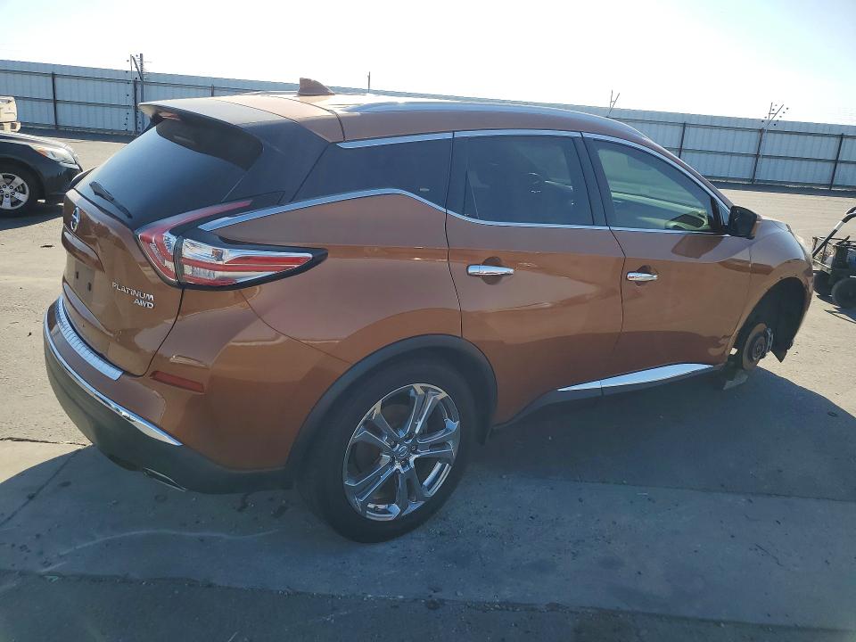 Auction sale of the 2017 Nissan Murano, vin: 5N1AZ2MHXHN132697, lot number: 52507996
