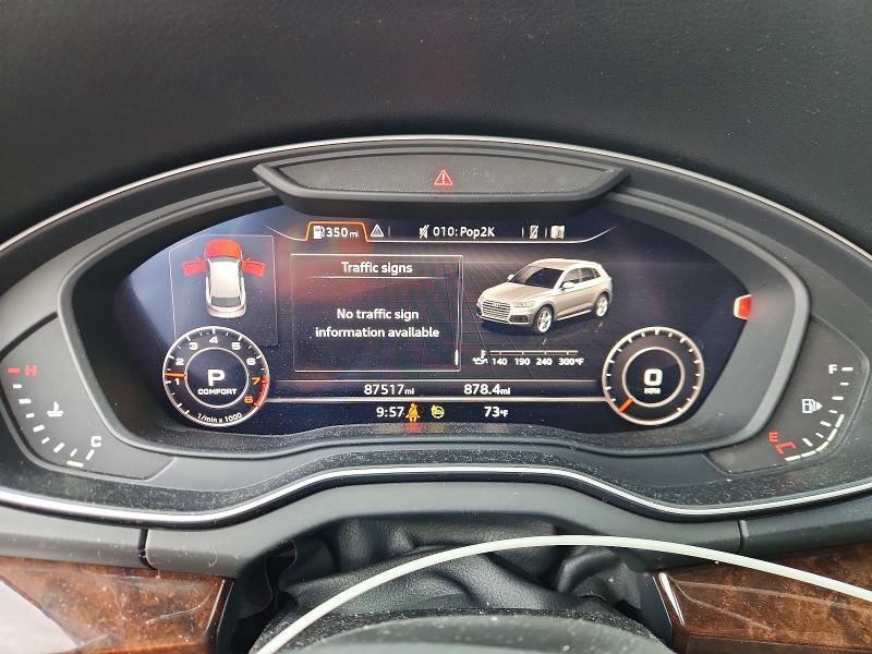 54010026 :رقم المزاد ، WA1ANAFY1J2178816 vin ، 2018 Audi Q5 مزاد بيع