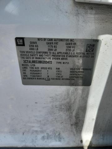52839716 :رقم المزاد ، 2CTALMEC0B6283472 vin ، 2011 Gmc Terrain مزاد بيع