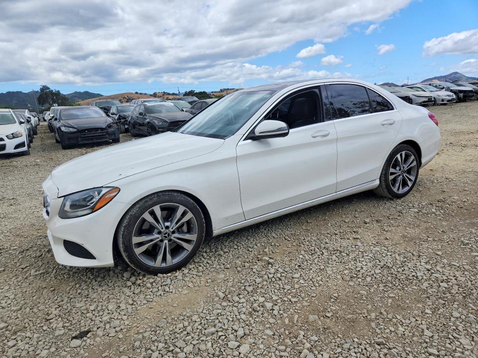 Auction sale of the 2018 Mercedes-benz C, vin: WDDWF4JB3JR408446, lot number: 55021516