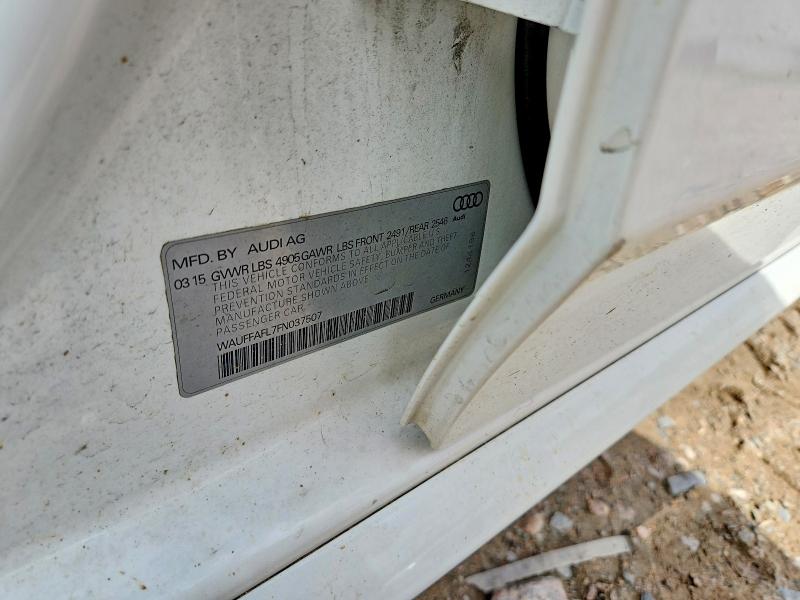 Aukcja sprzedaży 2015 Audi A4, vin: WAUFFAFL7FN037507, numer aukcji: 55225936