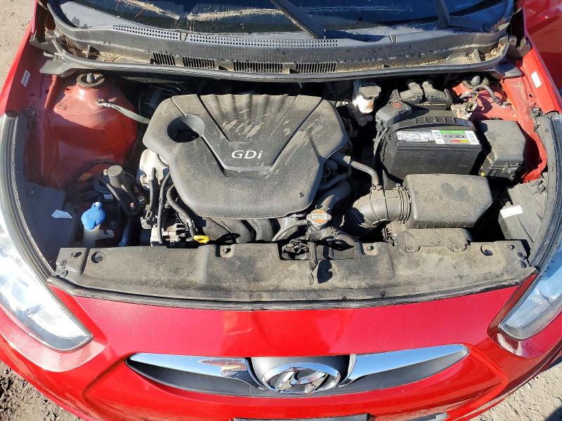 53288156 :رقم المزاد ، KMHCT4AE1CU041395 vin ، 2012 Hyundai Accent مزاد بيع