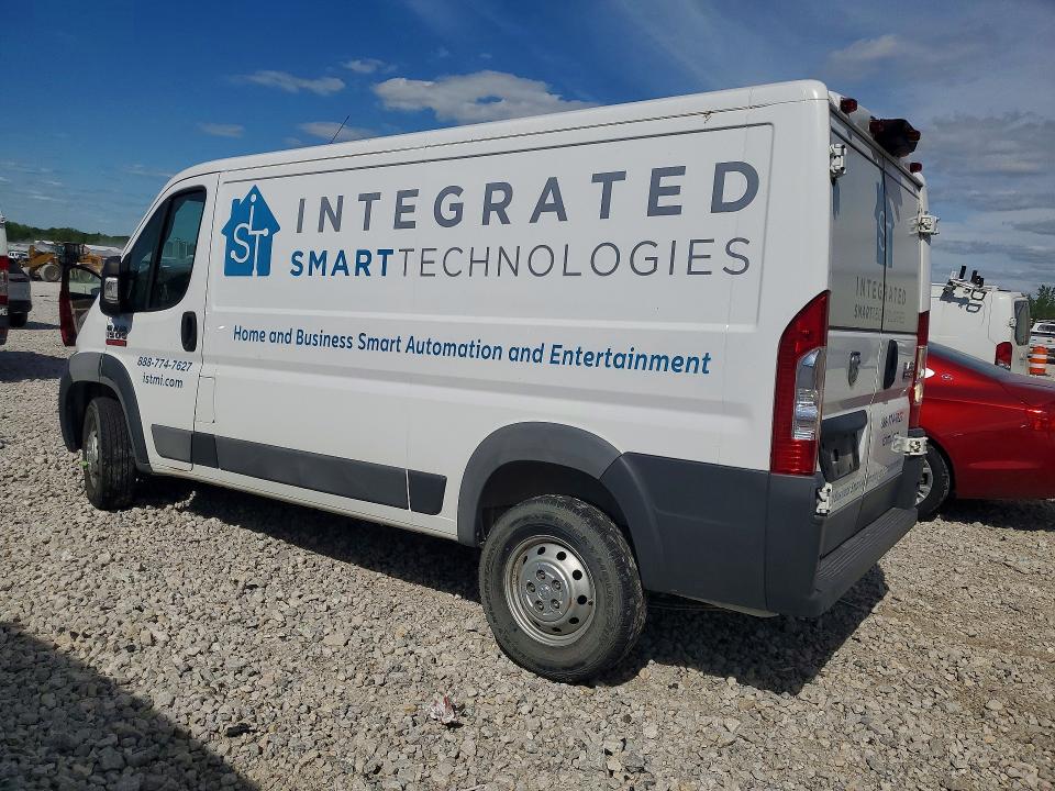 54471436 :رقم المزاد ، 3C6TRVAG4JE106219 vin ، 2018 Ram Promaster 1500 مزاد بيع
