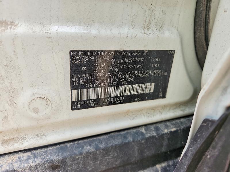 Aukcja sprzedaży 2024 Toyota Rav4, vin: 2T3F1RFV3RC464263, numer aukcji: 54404466