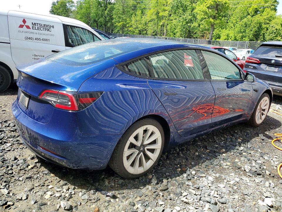 Aukcja sprzedaży 2022 Tesla Model 3, vin: 5YJ3E1EA6NF369833, numer aukcji: 52927206