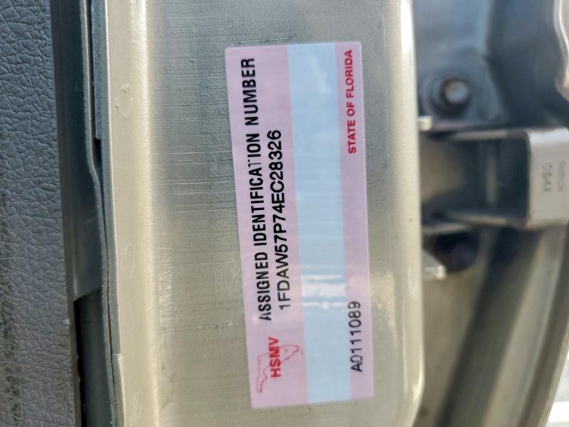 97221085 :رقم المزاد ، 1FDAW57P74EC28326 vin ، 2004 Ford F550 Supe مزاد بيع