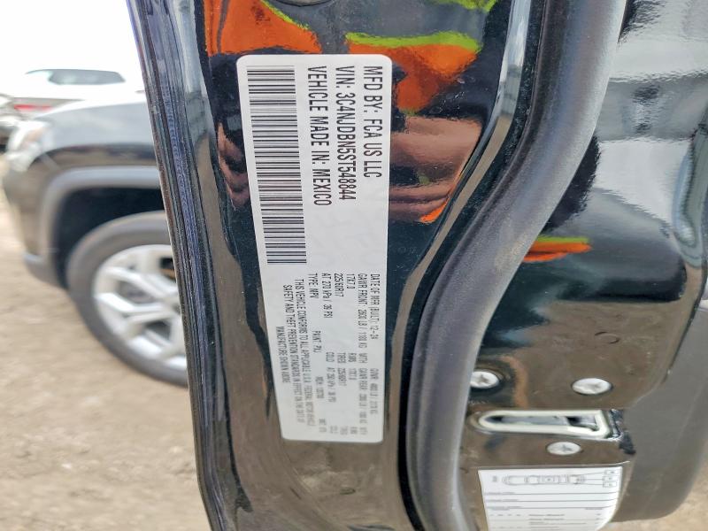 53210486 :رقم المزاد ، 3C4NJDBN5ST548844 vin ، 2025 Jeep Compass مزاد بيع