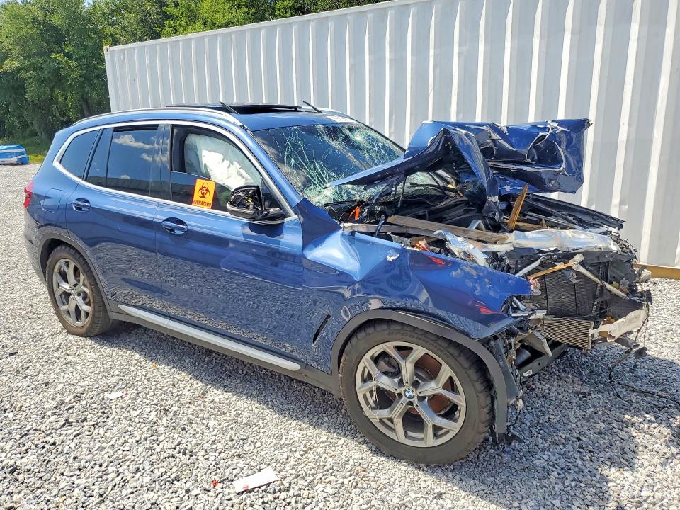53264726 :رقم المزاد ، 5UXTY3C03M9G22730 vin ، 2021 Bmw X3 مزاد بيع
