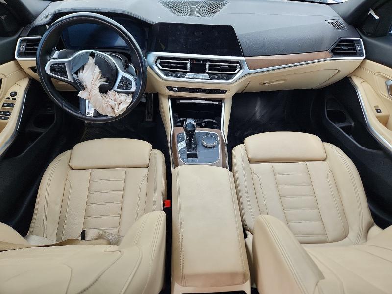 2021 Bmw 330i მანქანა იყიდება აუქციონზე, vin: 3MW5R1J05M8C19304, აუქციონის ნომერი: 55533296