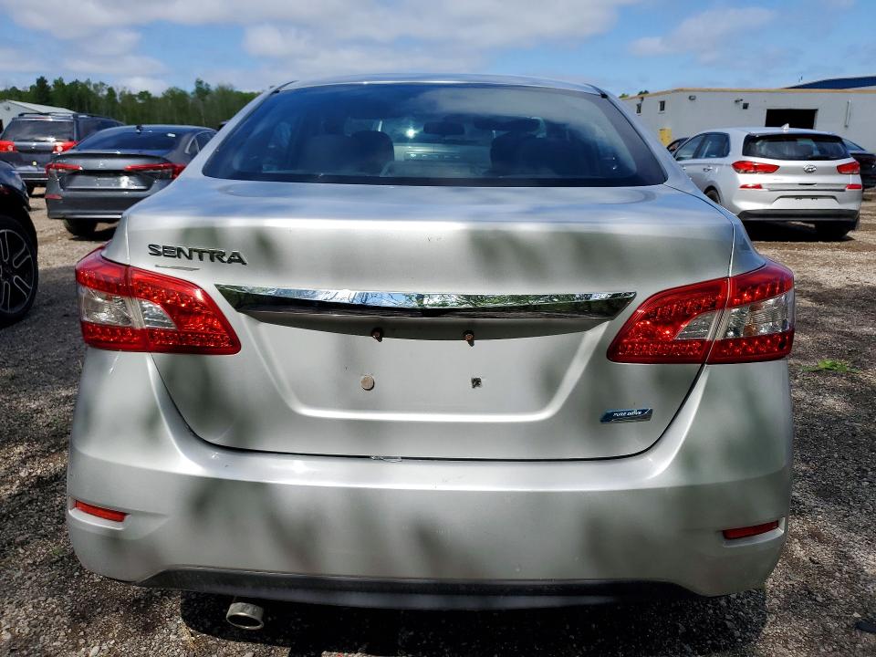 2014 Nissan Sentra მანქანა იყიდება აუქციონზე, vin: 3N1AB7APXEL665701, აუქციონის ნომერი: 54695106
