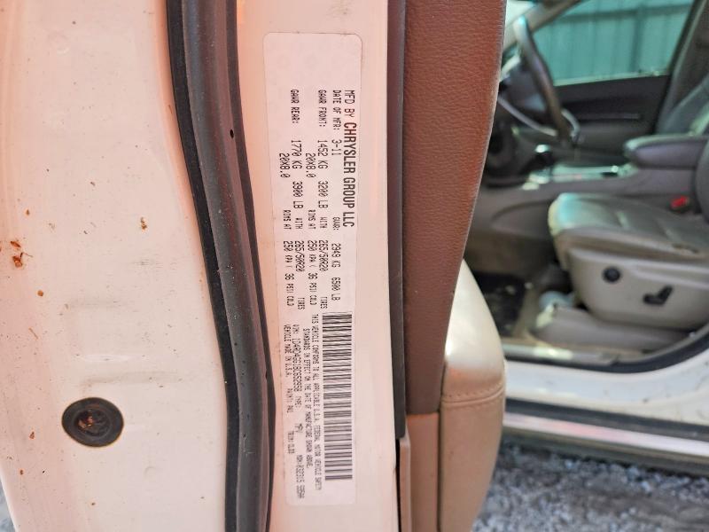 Продажа на аукционе авто 2011 Dodge Durango, vin: 1D4RD4GG1BC652958, номер лота: 51527316
